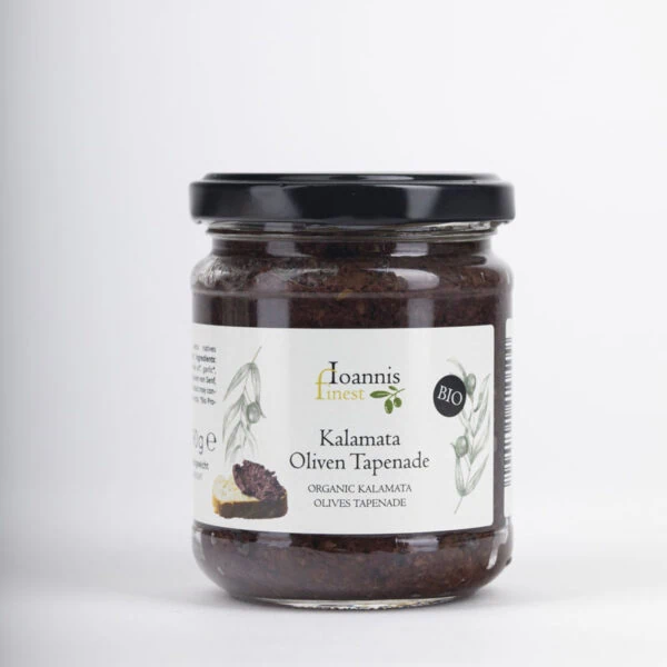 Bio Kalamata Oliven Tapenade - Oliven Paste aus Griechenland
